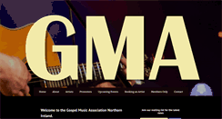 Desktop Screenshot of gospelmusicni.com